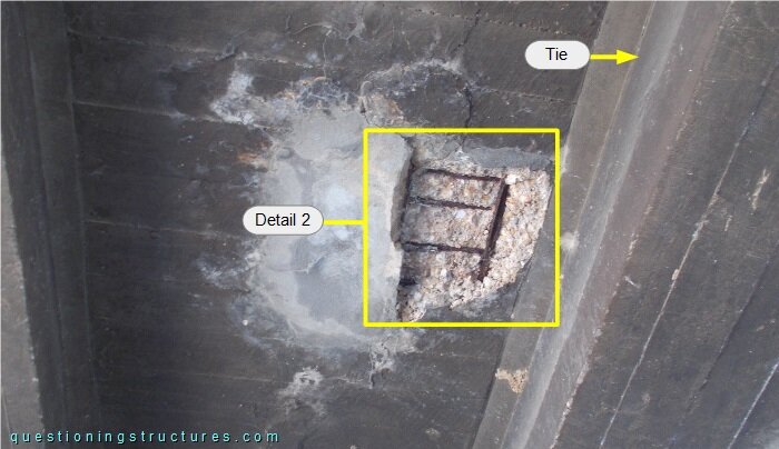 Reinforced concrete deck with corroded rebars
