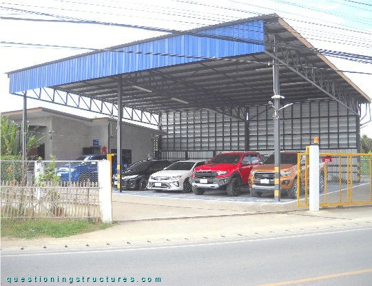 Freestanding carport (link-image to parking lot structure 15)